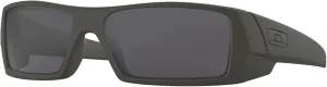 Oakley OO9014 Sunglasses Bundle: OO 9014 GASCAN 53-111 Mil Spec Green and Eyewear Cleaning Kit