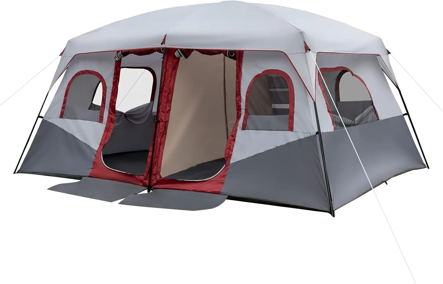 Ochine Camping Tent, 4/10 Person Dome Tent, Tents for Family Camping, Family Dome Tent Folding Outdoor Backpacking Tents Dome Camp Tents Dome Family Tents Easy Setup Tent for Outdoor and Indoor Use