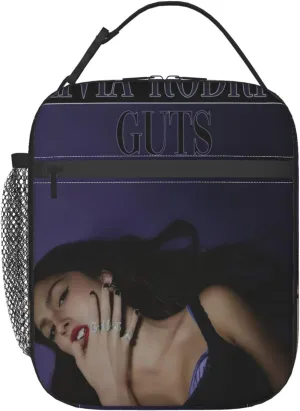 Olivia Songwriter Actress Rodrigo Funny Leakproof Tote Lunch Box Bag Beach Fishing Lunch Tote Adult Lunch Bag for Men