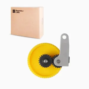 Original Bamboo Lab Extruder Gear Assembly Hardened Steel Hotend Gear Kit for Bambu Lab X1,X1C,P1S,P1P 3D Printer (X1 P1 Series)