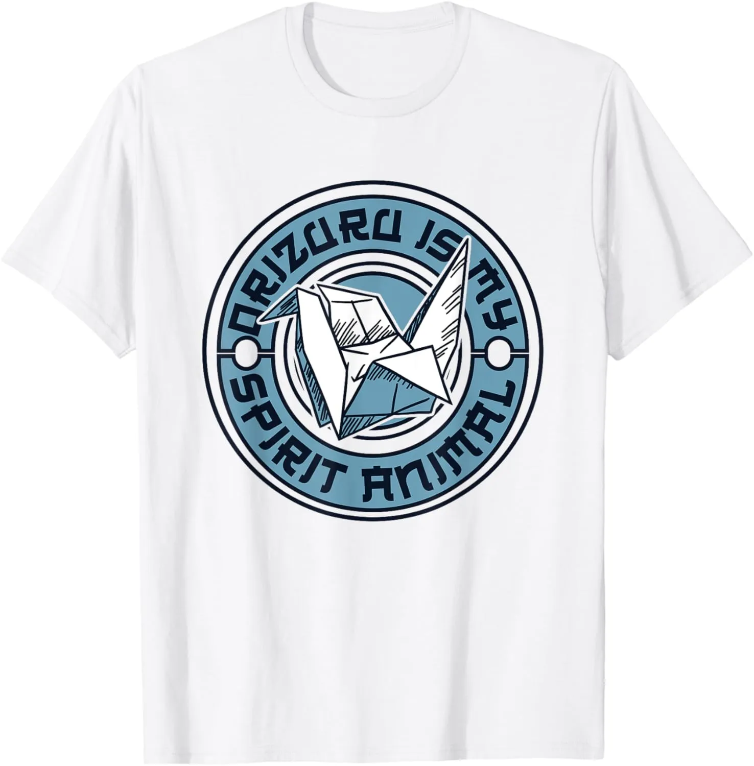Orizuru Is My Spirit Animal Owl Paper Crane Folding Origami T-Shirt