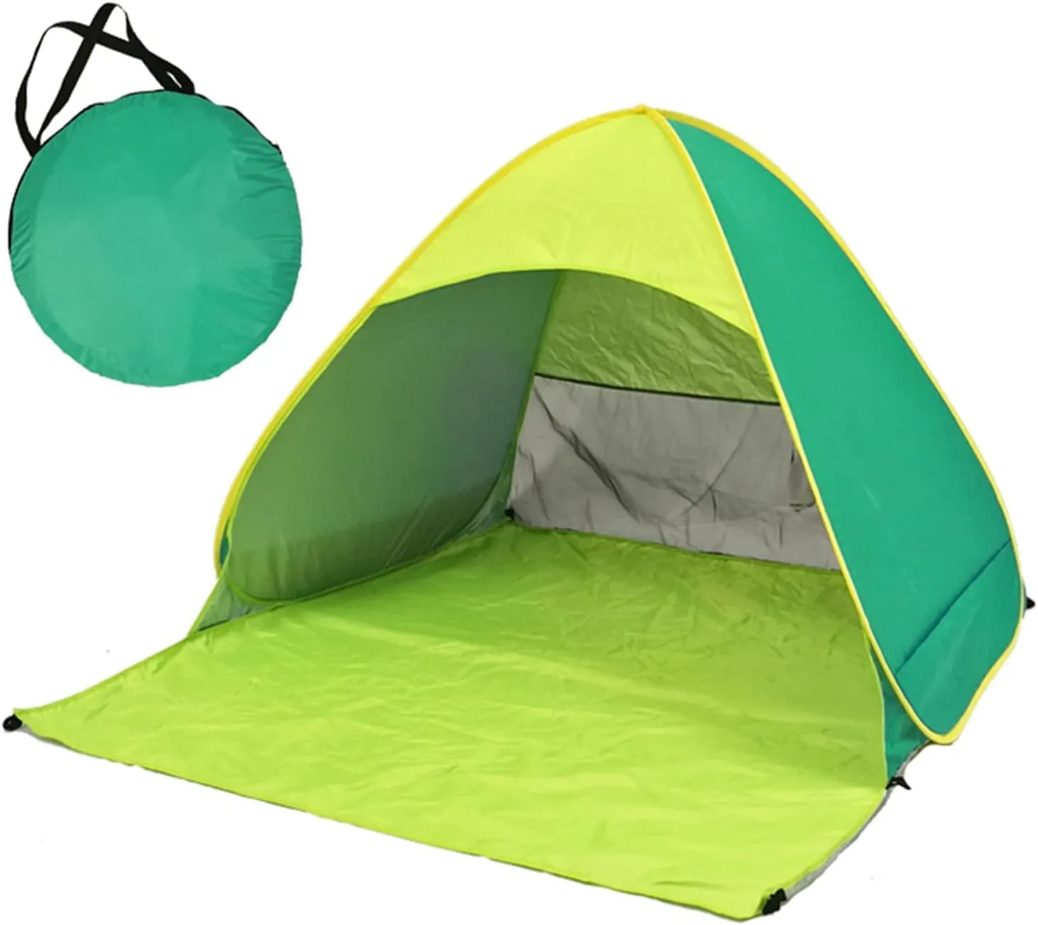 Outdoor Automatic Quick Open Camping Tent Outdoor Quick Setup Tent with Carring Bag Enduring 2-3 Persons Beach Tent