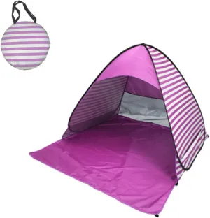 Outdoor Automatic Quick Open Camping Tent Outdoor Quick Setup Tent with Carring Bag Enduring 2-3 Persons Beach Tent