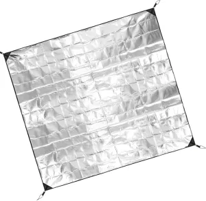 Outdoor Picnics Mat Sleep Tent Pad Aluminum Foil Foams Insulating Camping Mat Sleep Tent Pad Thermal Insulating Mat