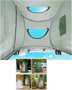 Outdoor Shower Portable Pop Up Privacytent,Spacious Changing Room for Camping, Collapsible Gazebo,Hiking Beach Bathroom, as a Camping Porta-Potty. Setup was Quick and Easy (Color : D)