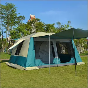 Oversized Tents, Camping Tents, Tents for Camping 10 Person Waterproof, Camping Tents with Sun Shelter UV Protection, Instant Family Tents for Traveling, Camping, Picnic and Outdoor (Color :