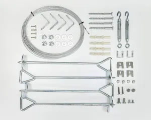 Palram - Canopia Anchor Kit for Canopia Nature Greenhouses and Skylight Sheds