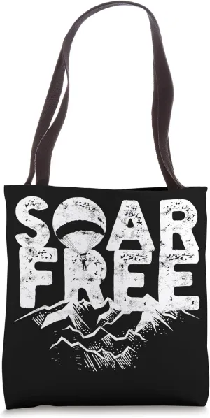 Paraglider Paragliding Soar Free Tote Bag