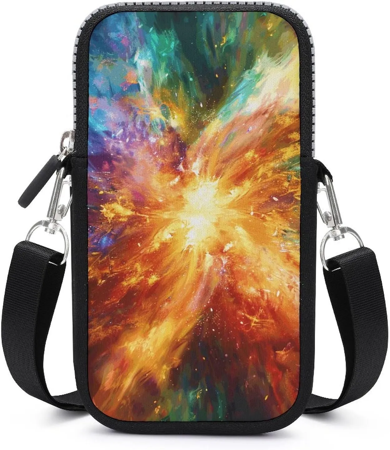 Personalized Mobile Phone Bag,Explosion Abstract Style Print Unique Mobile Phone Bag,cute Mobile Phone Bag