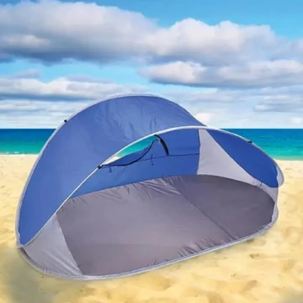 Pop-Up Beach Tent With Carry Bag by Infinite Basics