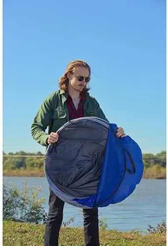 Pop-Up Beach Tent With Carry Bag by Infinite Basics