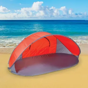 Pop-Up Beach Tent With Carry Bag by Infinite Basics
