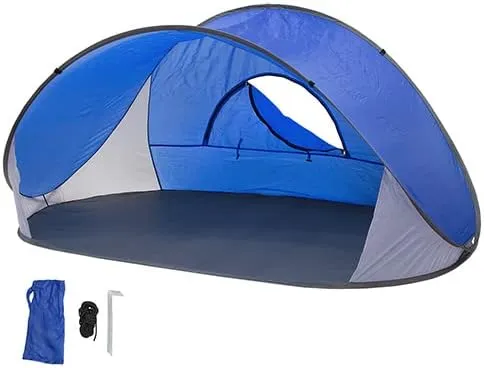 Pop-Up Beach Tent With Carry Bag by Infinite Basics