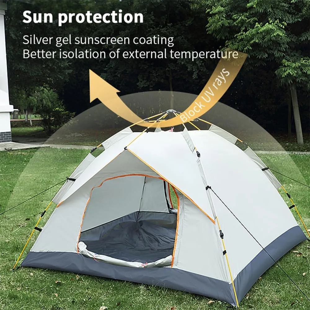 Pop Up Camping Tent, 1 Person Lightweight Dome Tent with Rainfly, Waterproof, Quick 10 Minute Setup