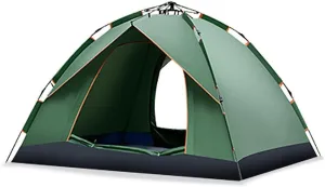 Pop Up Camping Tent, 1 Person Lightweight Dome Tent with Rainfly, Waterproof, Quick 10 Minute Setup