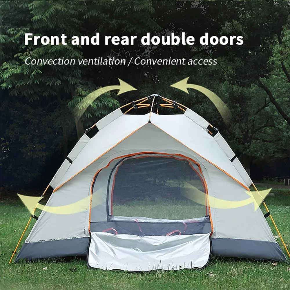 Pop Up Camping Tent, 1 Person Lightweight Dome Tent with Rainfly, Waterproof, Quick 10 Minute Setup