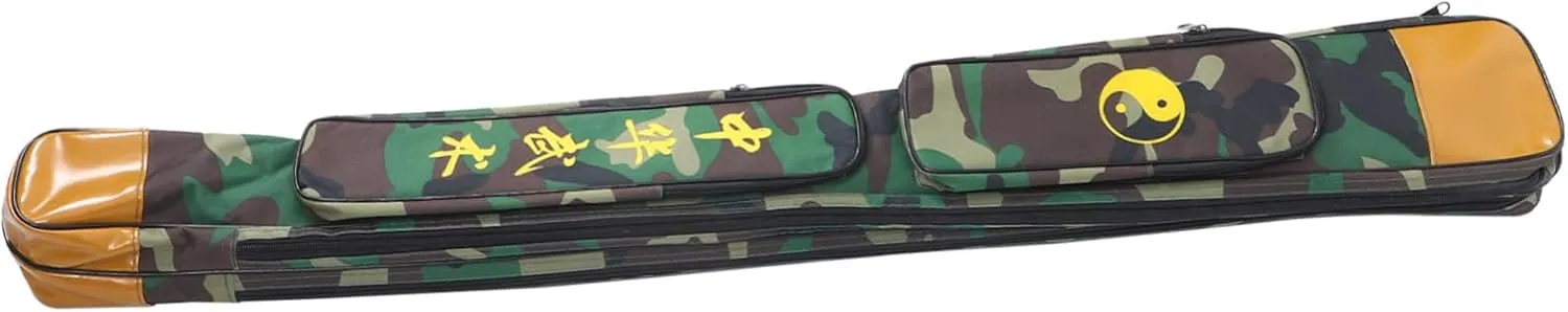 POPETPOP Portable Sword Bag Dual Sword Carrying Pouch Compact Design for and Martial Arts Gear Space Saving