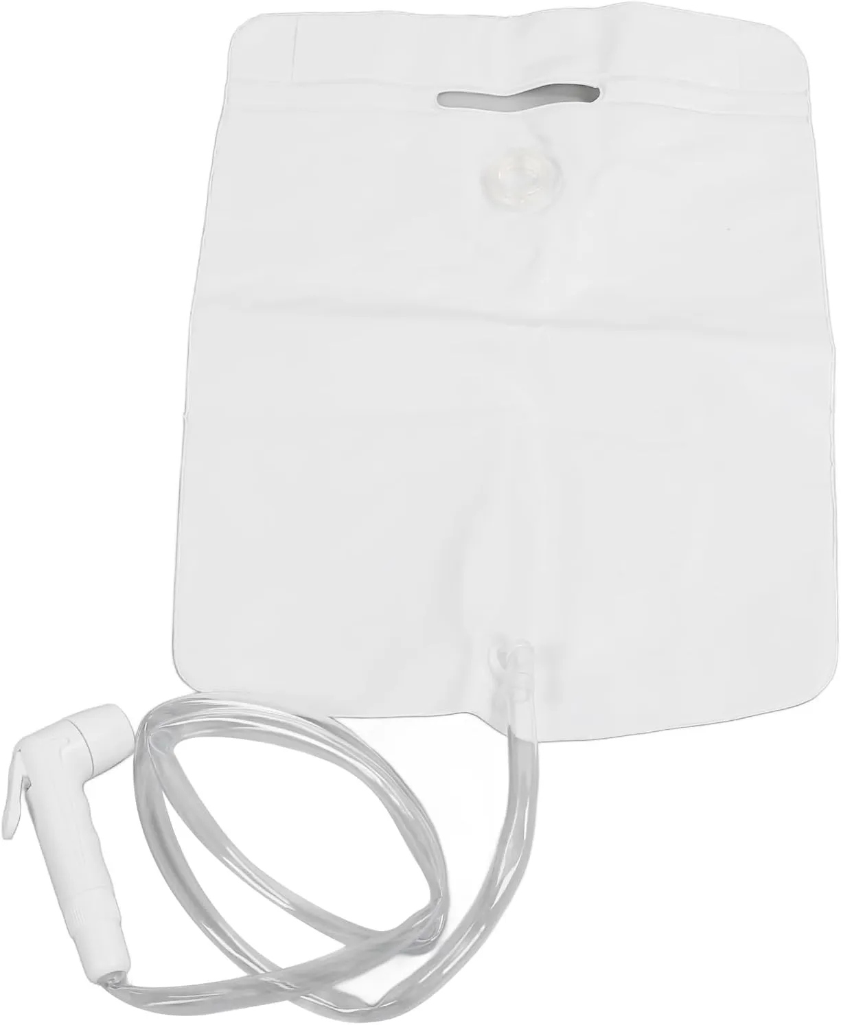 Portable Bedside Shower Bag, Powerful Water Pressure, Convenient for Bedridden Patients, Compatible with Shampoo Bowls and Inflatable Shampoo Basins, Easy to Use and Transport