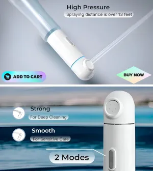 Portable Bidet with 350ml Reservoir, High Pressure USB-Type C Mini Electric Rechargeable Handheld Travel Bidet, Water Sprayer for Women and Men, Personal Hygiene Cleaning, Postpartum Care