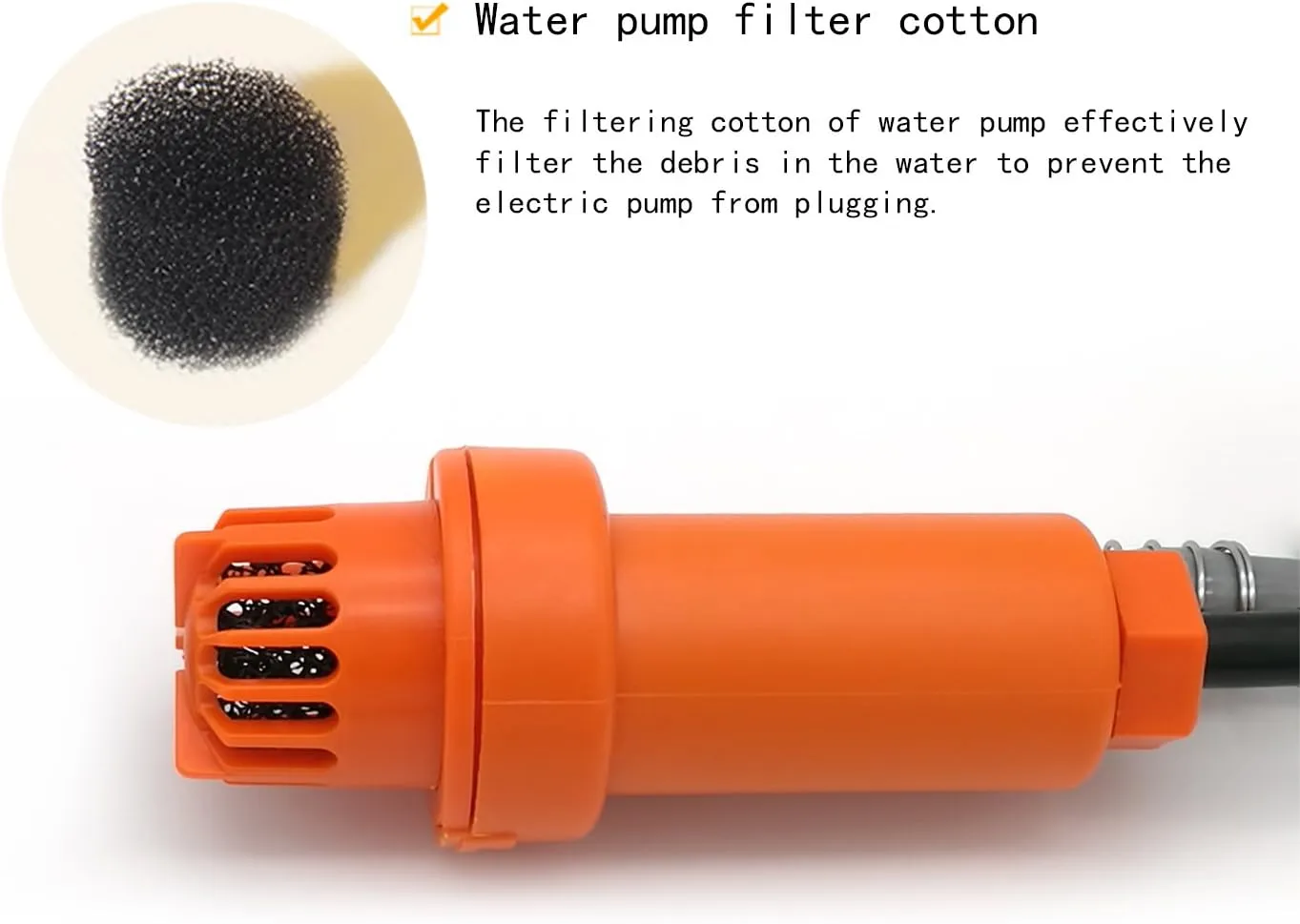 Portable Camping Shower Outdoor Handheld Shower,12V Shower Head with Water Pump and Build-in Water Filtration System for car Washing,Camping,Hiking,Beach,Dog,Flowering Plants
