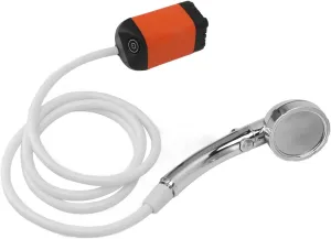 Portable Electric Shower Strong Water 3 Gears Adjustable Pump for Outdoor Camping Use