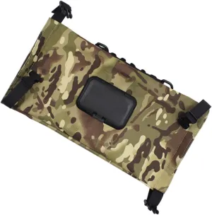 Portable Outdoor Camping Tissue Box Camo Wipe Holder Compact Reusable Wipes Dispenser for Travel Quick Access Tissue Container for