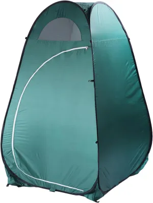 Portable Pop Up Privacy Shower Tent, Privacy Changing Room Tent, Outdoor Camping Bathroom Toilet Tent, Collapsible Shelter for Emergency – Lightweight & Sturdy, Easy Set Up, Foldable - with Carry Bag