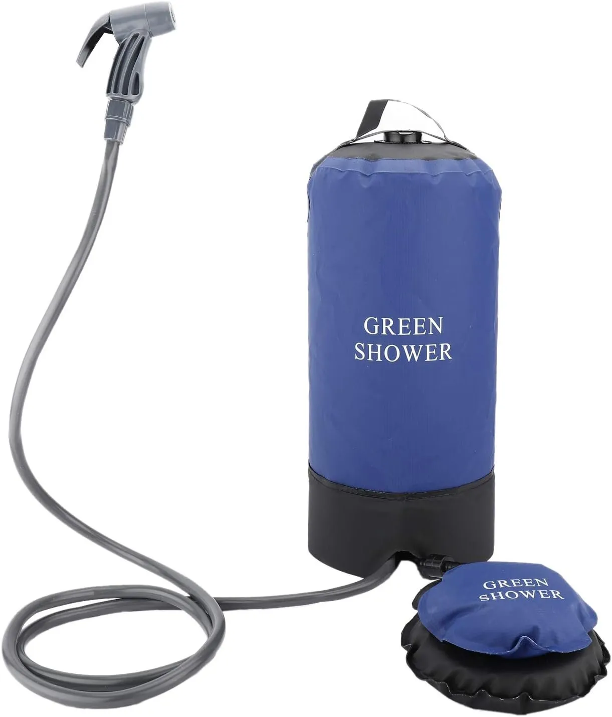 Portable Pressure Shower - Pressure Foot Pump and Shower Nozzle for Outdoor Activities