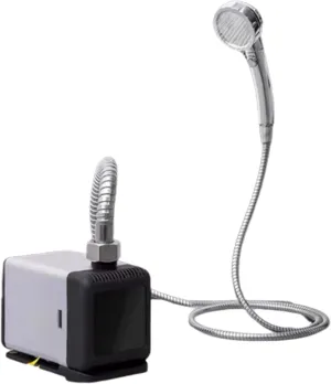 Portable Shower for Camping, Outdoor Electric Shower Rechargeable Pump with Intelligent Digital Display, Camping Shower Head for Camping