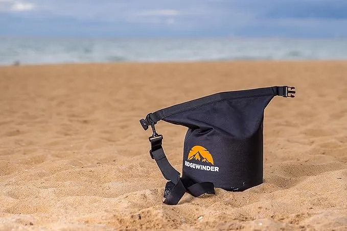 Portable Shower for Camping with Dry Bag - Camp Shower with Rechargeable Battery and Included 10L Dry Bag for Water Storage. Complete Camping Shower in a Bag ( Sprayer Attachment).
