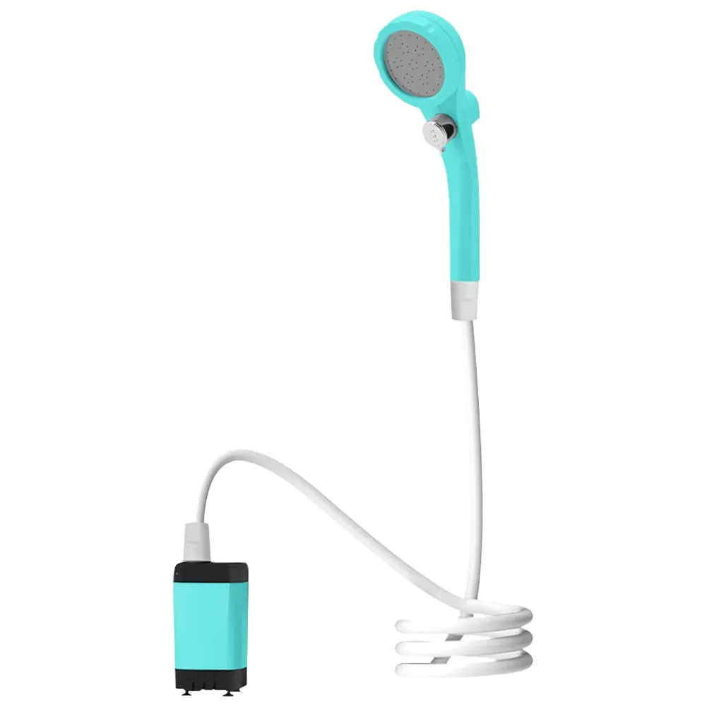 Portable Shower with Digital Display - 6000mAh Rechargeable Battery Powered Camping Shower for Hiking, Traveling, and Outdoor Adventures