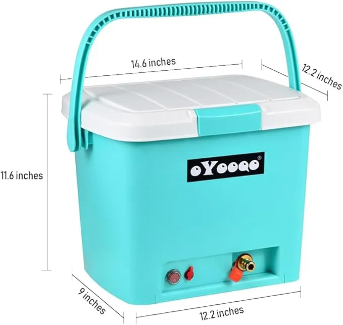 Portable Shower,Rinse kit pro,Portable Shower 5 Gallon,Portable Electric Shower,Portable Outdoor Shower,Portable Camping Shower,Pump Shower,Outdoor Shower,Camp Shower(Blue)