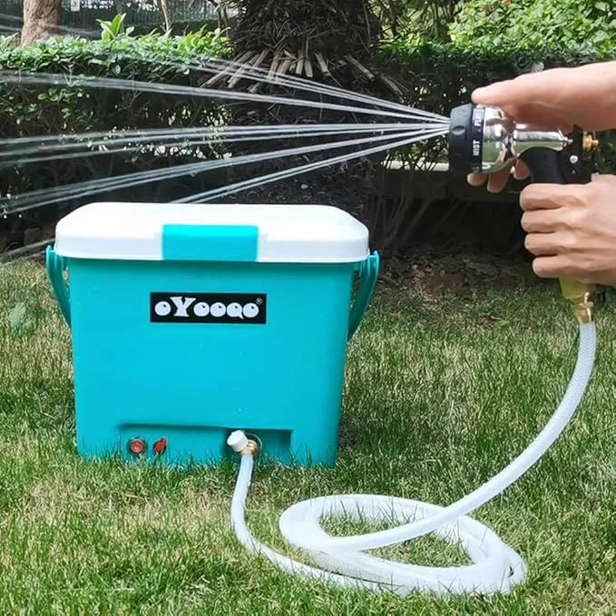 Portable Shower,Rinse kit pro,Portable Shower 5 Gallon,Portable Electric Shower,Portable Outdoor Shower,Portable Camping Shower,Pump Shower,Outdoor Shower,Camp Shower(Blue)