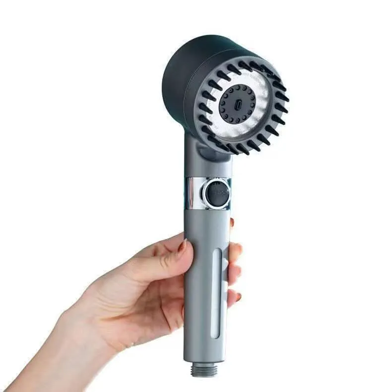 Portable Three-Speed Pressurized Shower Head