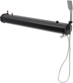 Portable Water Tank with Camping Shower, Pressurized Outdoor Shower System for Camping