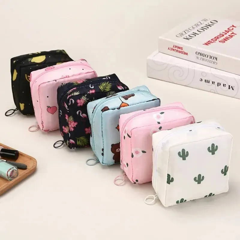 Portable Waterproof Sanitary Napkin Organizer Bag