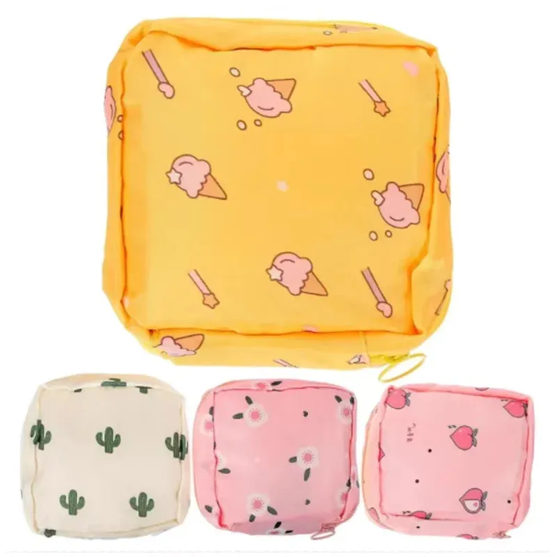 Portable Waterproof Sanitary Napkin Organizer Bag