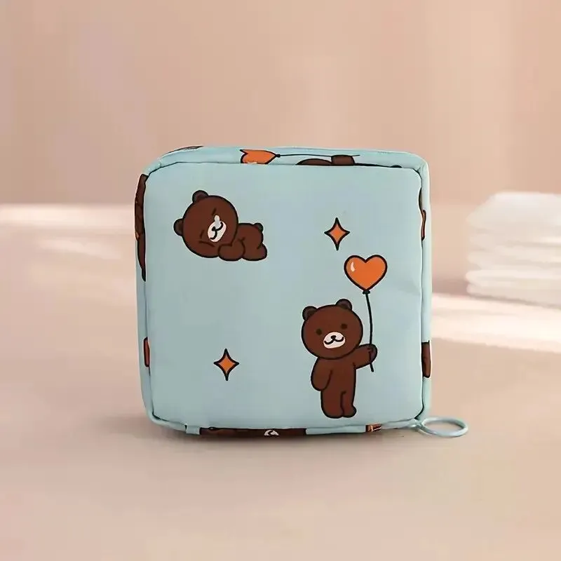 Portable Waterproof Sanitary Napkin Organizer Bag