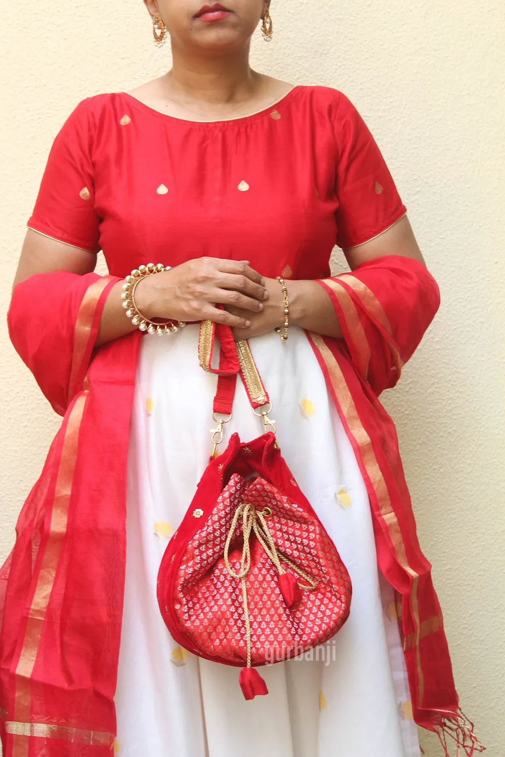 Potli Sling : Red