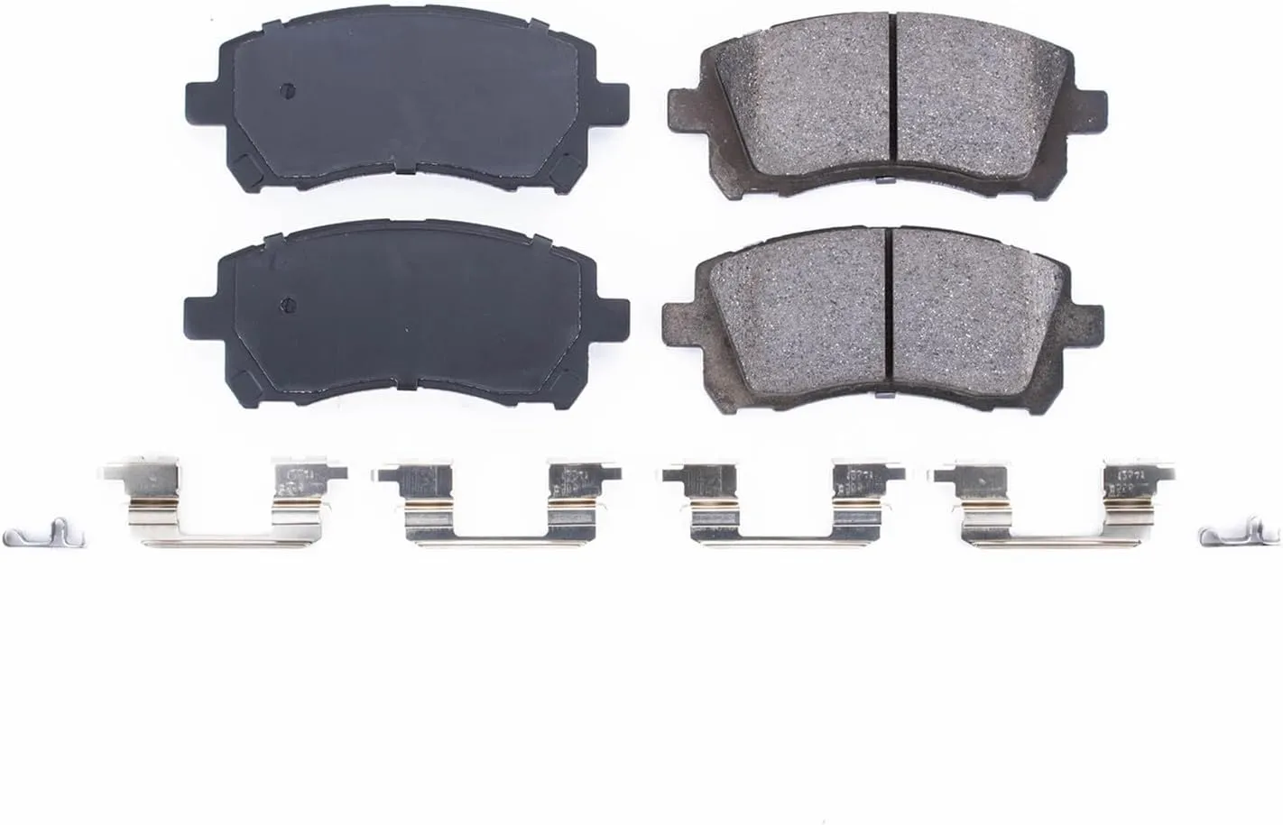 Power Stop 17-721, Z17 Front Ceramic Brake Pads with Hardware