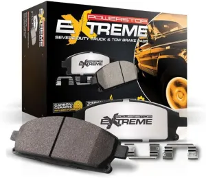 Power Stop Z36-976B Z36 Truck & Tow Front Carbon-Fiber Ceramic Brake Pads