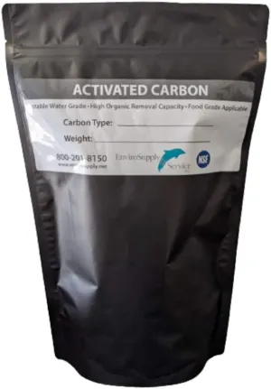 Premium 4mm Pellet Virgin Bituminous Coal Activated Carbon Charcoal (for Air Purification, Odor Control, Vapor Phase Applications) - Bulk 5 lb. Bag (80oz)