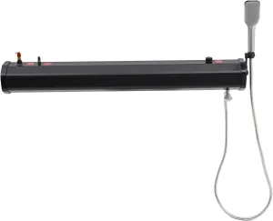Pressurized Water Tank for Camping, Roof Rack Mount Road Shower w/Water Hose & Storage Bag, Portable Camping Showerhead Handheld Off Road Shower for Hiking, Car Wash, Pet Cleaning