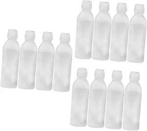 PRETYZOOM 3sets Oil Dispenser Reusable Bottle Anti-leak Oil Container Small Condiment Bottle Pp Material Easy to Clean 4pcs*3