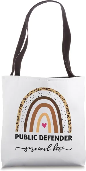 Public Defender Survival Kit Tote Bag