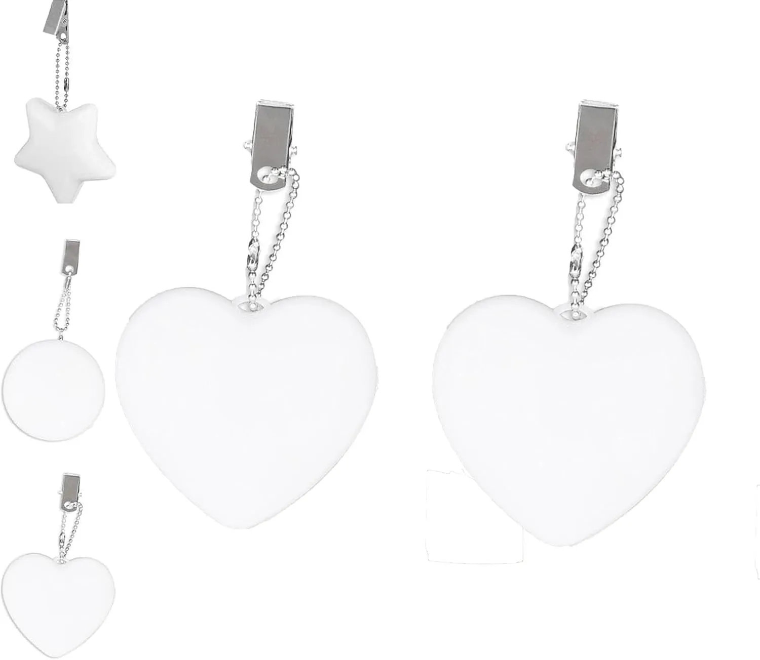 Purse Light Handbag Light,Touch Activated Purse Light,Best Gifts for Women Valentines Day,Bag Light for Purse Women and Men (2pcs Heart)