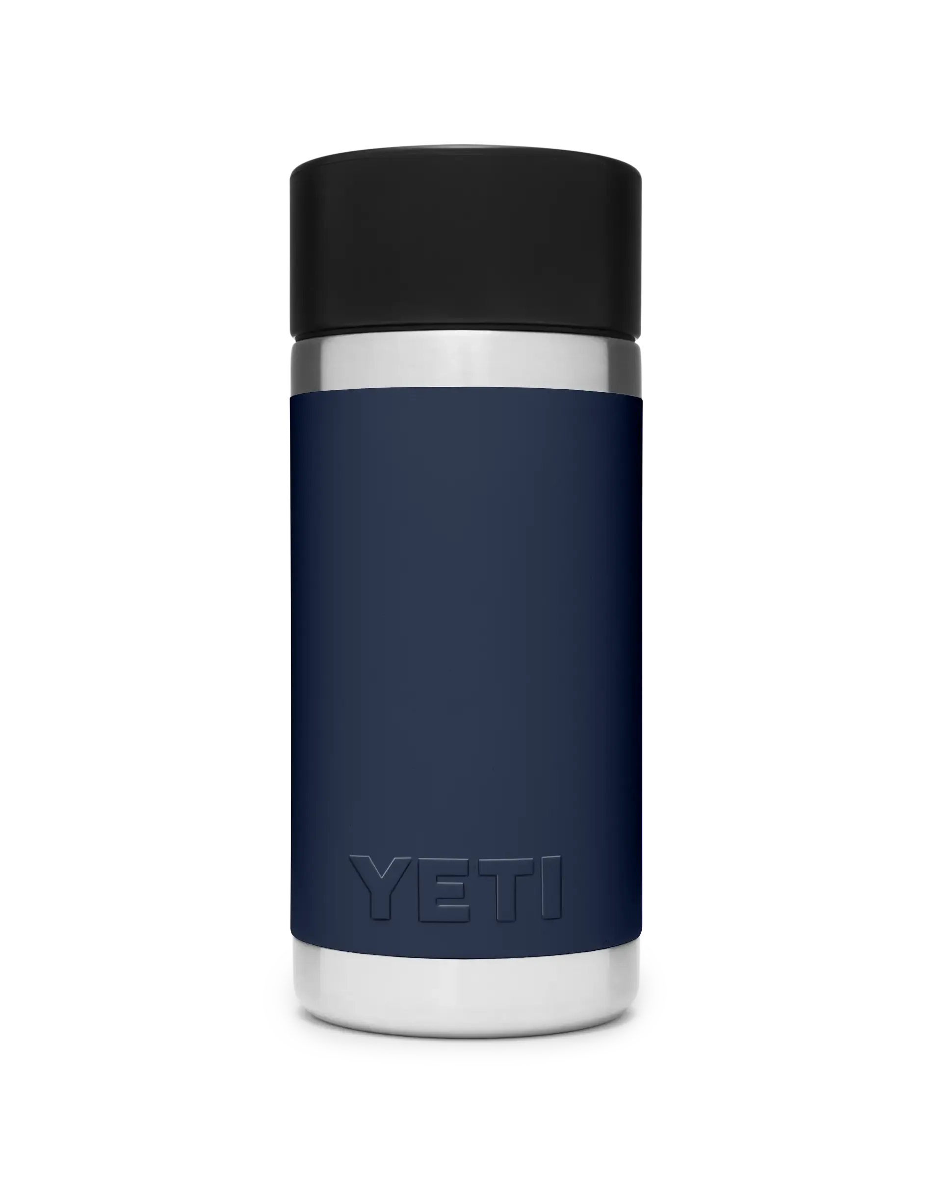 Rambler 12oz Bottle With Hot Shot Cap in Navy