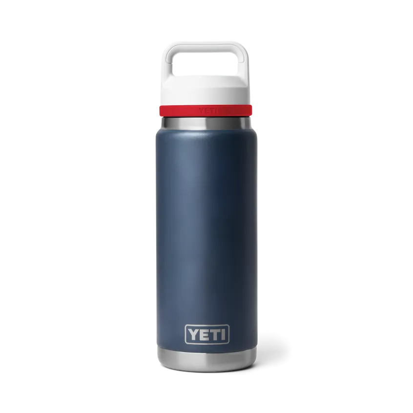 Rambler Chug Bottle 26oz Nvy/red/wht