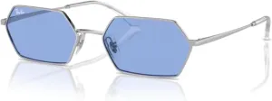 Ray-Ban RB3728 Yevi Hexagonal Sunglasses For Men For Women   BUNDLE With Designer iWear Complimentary Eyewear Kit