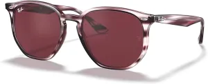 Ray-Ban RB4306 Rounded Sunglasses for Men for Women   BUNDLE With Designer iWear Eyewear Kit